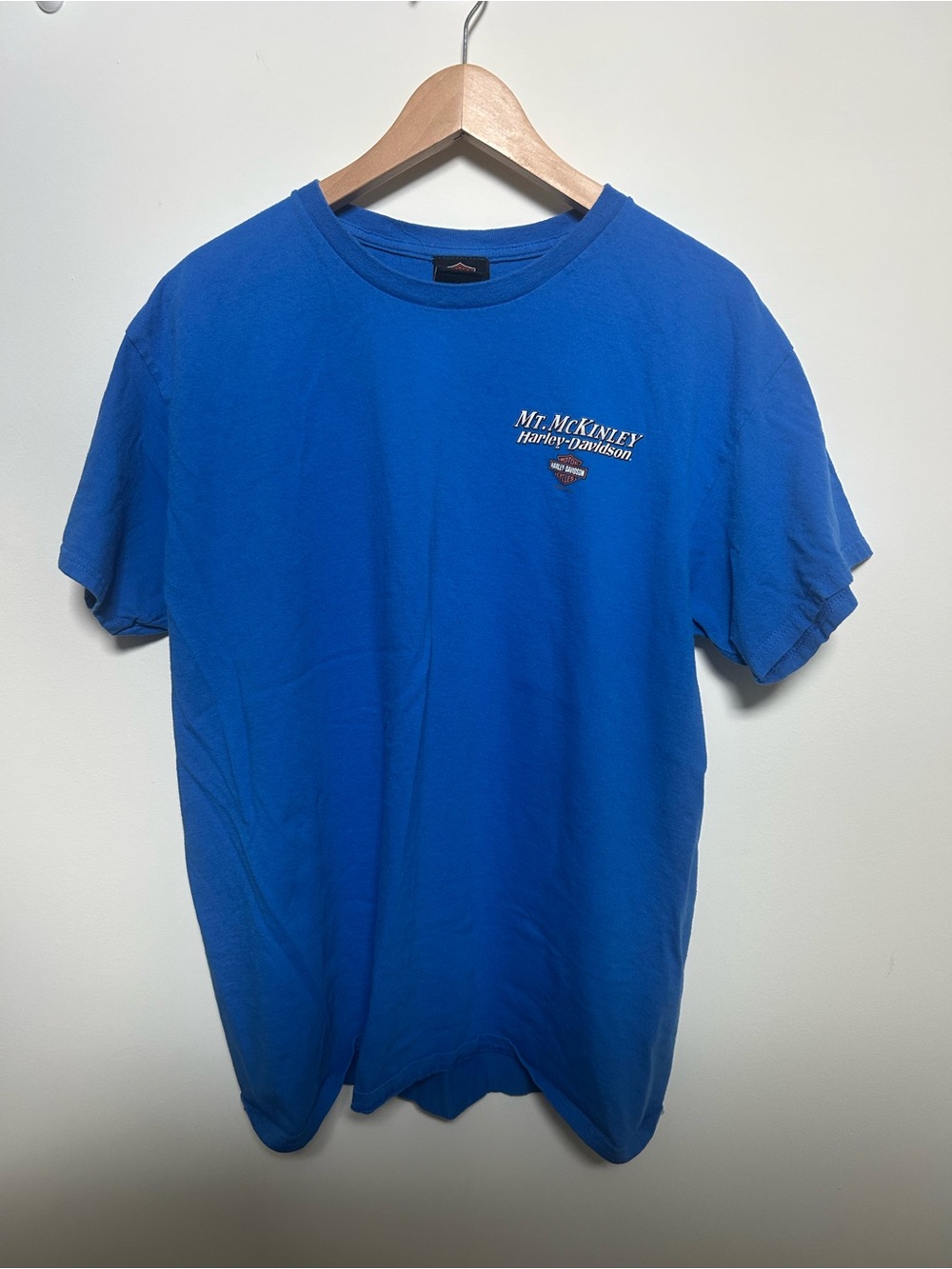 Harley-Davidson Blue Mt. McKinley Short Sleeve Tee